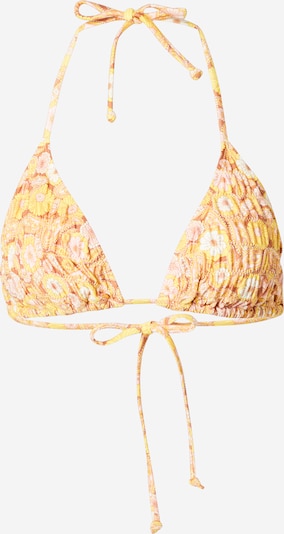 Sutien costum de baie Cotton On Body pe maro / galben / roz deschis / alb, Vizualizare produs