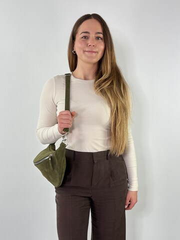 lePelou Fanny Pack 'VALENTINA XL' in Green