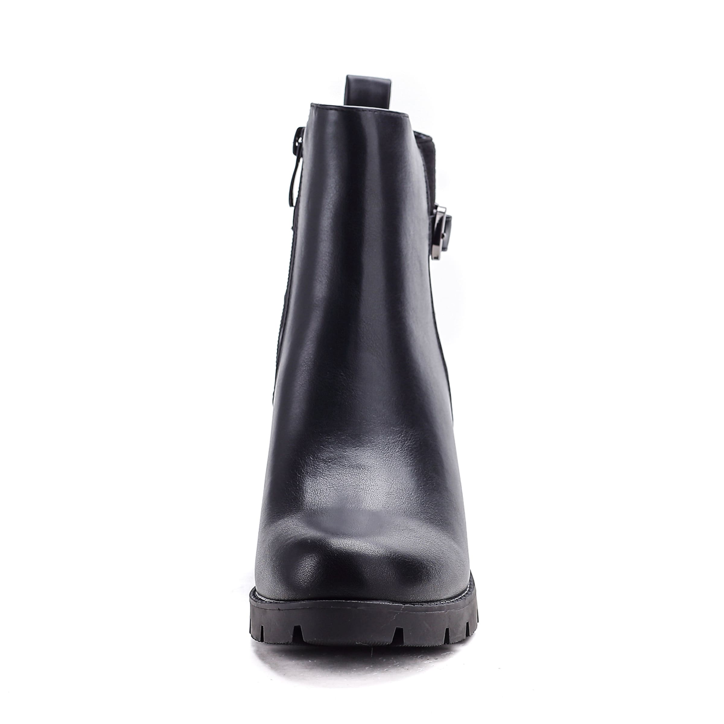 Elara Stiefelette in Schwarz