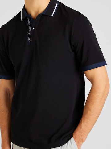 Tricou 'STEEL' de la JACK & JONES pe negru