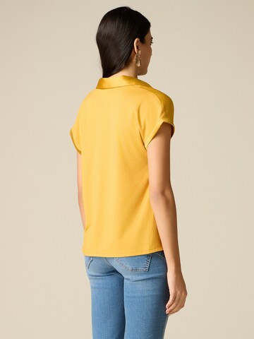 oltre Top in Yellow