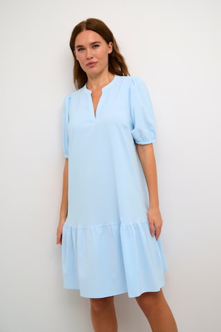 Robe 'Edith' Kaffe en bleu : devant