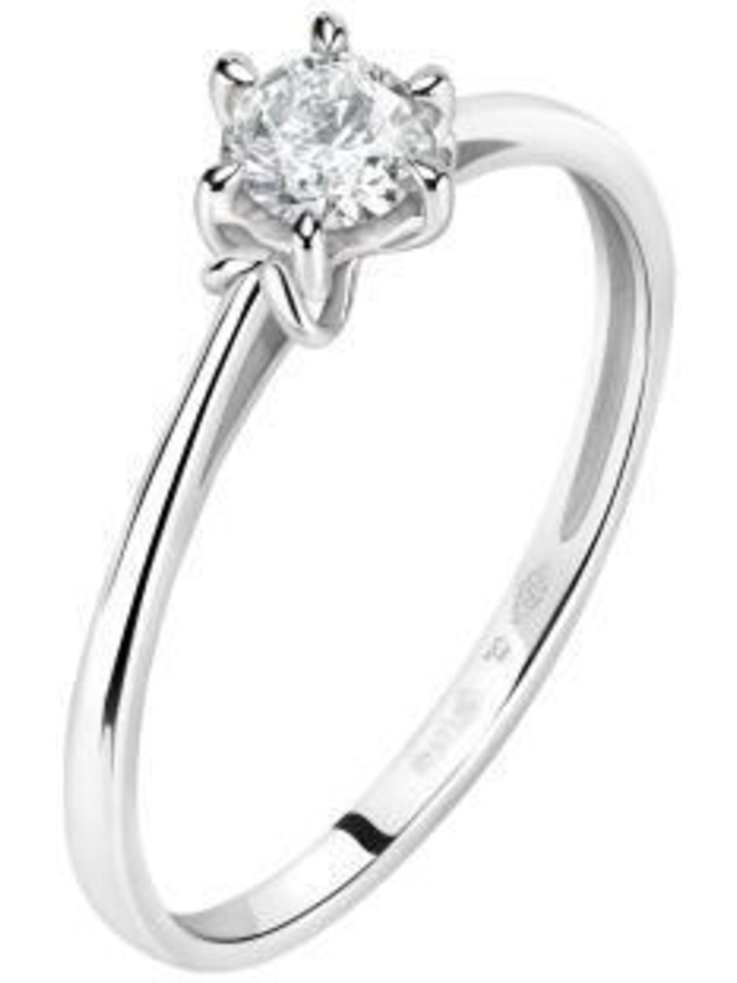 CHRIST Ring in Silver: front