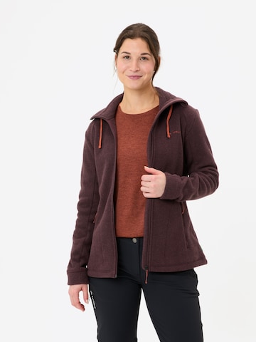 VAUDE Functionele fleece jas 'Skomer' in Rood