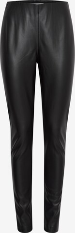 Skinny Leggings de la ICHI pe negru