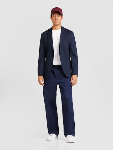 Karl Lagerfeld Regular fit Colbert 'SMART' in Blauw