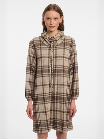 Ana Alcazar Dress 'Eopatha' in Bronze: front