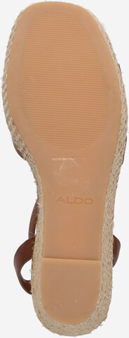 ALDO Strap Sandals 'ONAN' in Brown