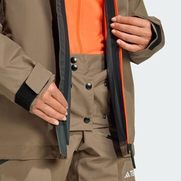 ADIDAS TERREX Outdoorjas 'Xperior Hybrid' in Bruin