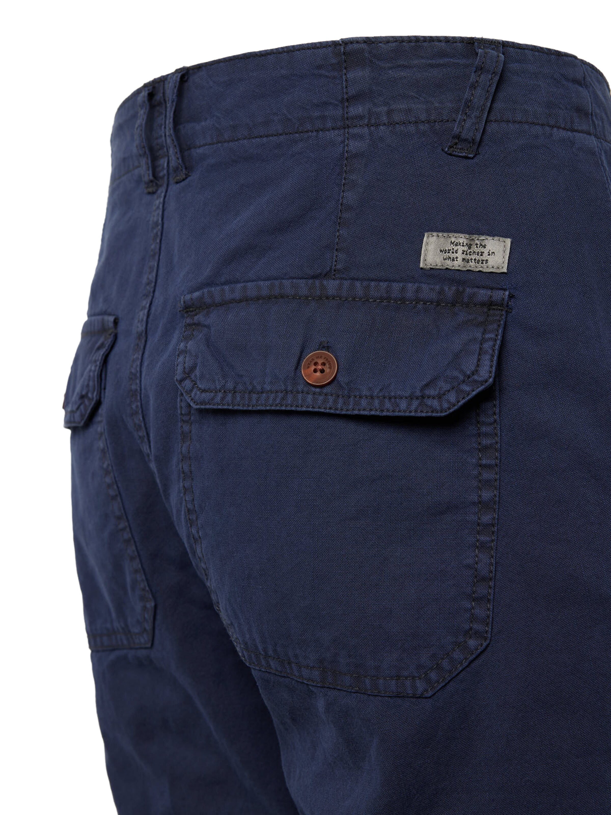 BLEND - Regular Calças chino em azul