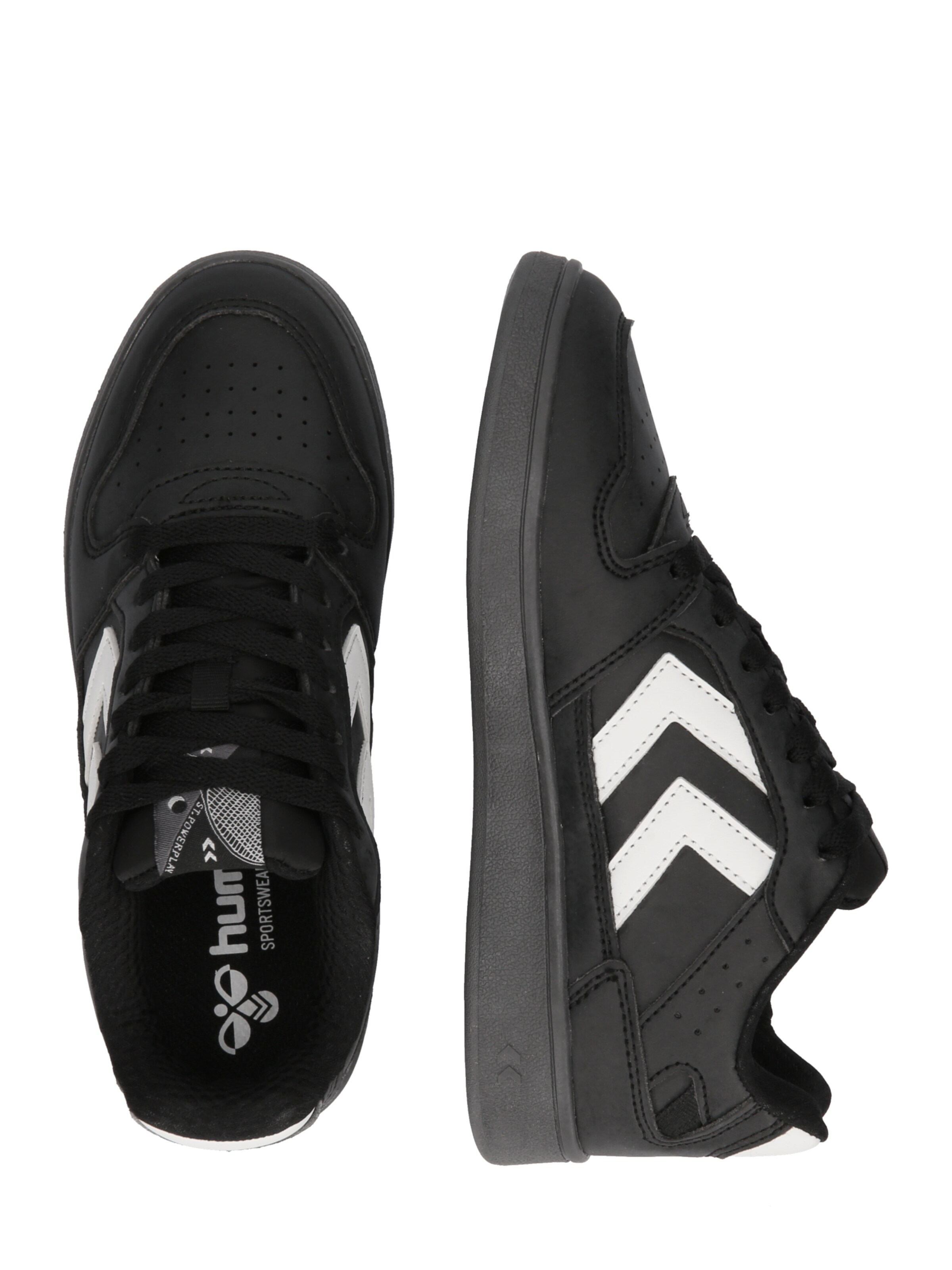 Hummel Σνίκερ χαμηλό 'St. Power Play' σε μαύρο