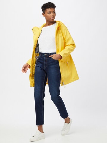 TOM TAILOR Between-seasons parka in Yellow