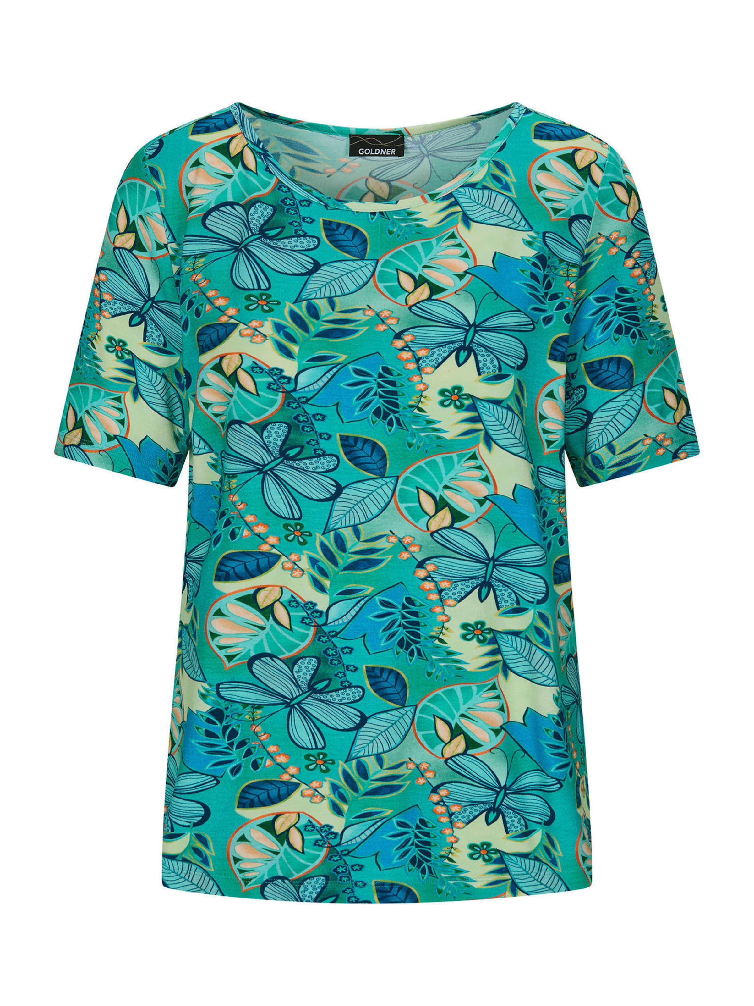 T-shirt Goldner en vert : devant