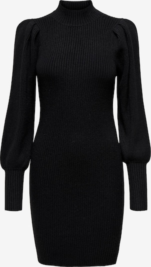 ONLY Pletena obleka 'Katia' | črna barva, Prikaz izdelka