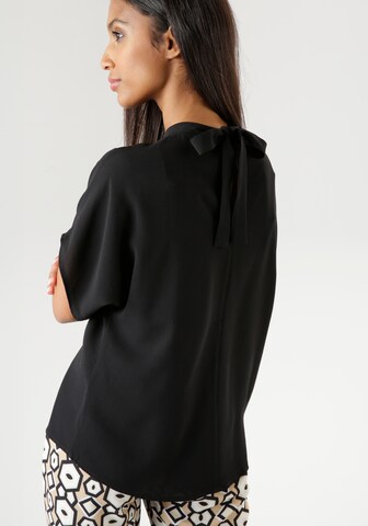 Aniston SELECTED Bluse in Schwarz