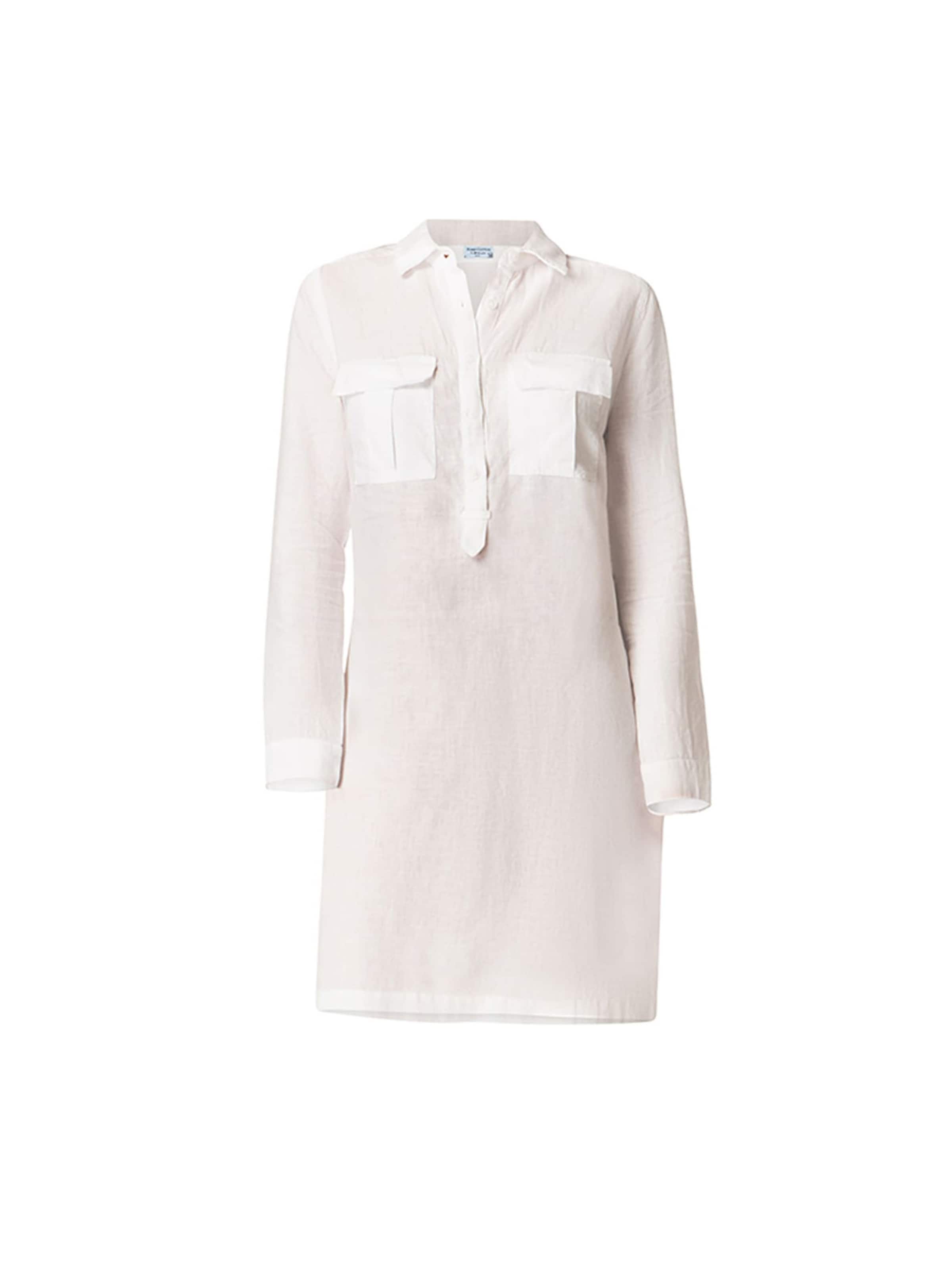 Haris Cotton Blousejurk in de kleur Wit, Productweergave