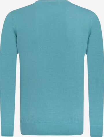 DENIM CULTURE Pullover 'Manno' in Blau