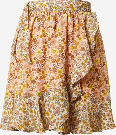 Fustă SCOTCH & SODA pe maro deschis / galben / oliv / portocaliu somon, Vizualizare produs