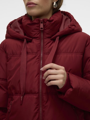 VERO MODA Winterjas in Rood