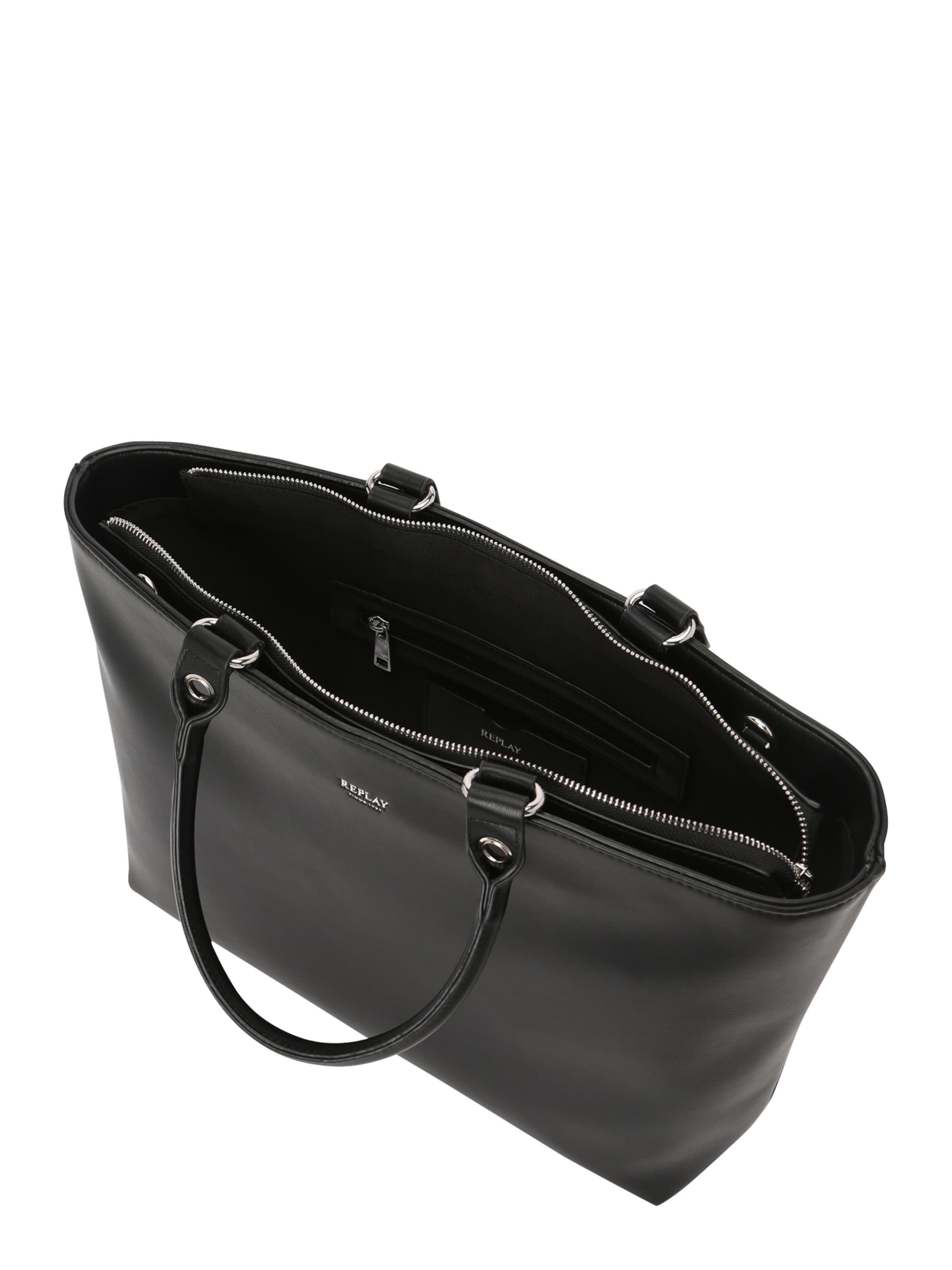 REPLAY Shopper táska - fekete