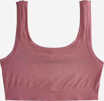 NextBustier Grudnjak - roza boja: prednji dio