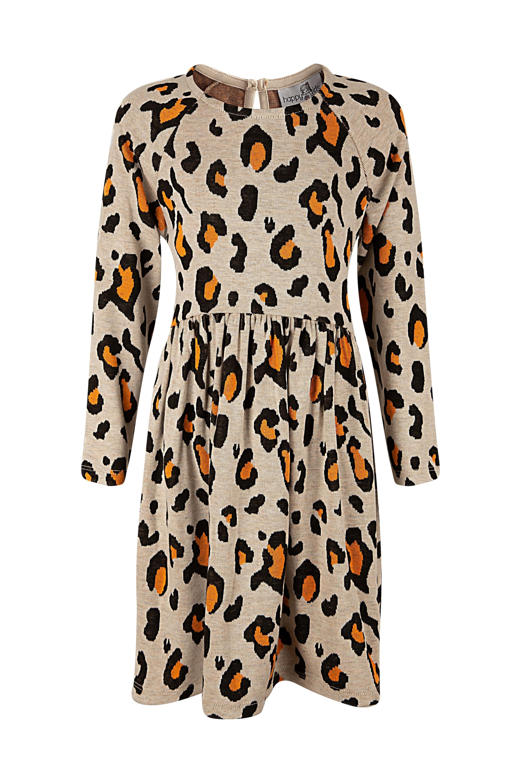 happy girls Jurk in Beige: voorkant