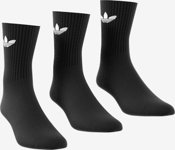 ADIDAS ORIGINALS Socks 'Cushioned Trefoil ' in Black