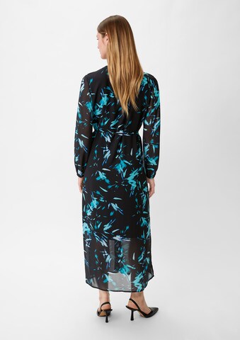 COMMA Kleid in Schwarz: Rückseite
