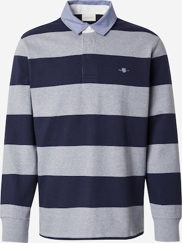 GANT Футболка в Серый: спереди