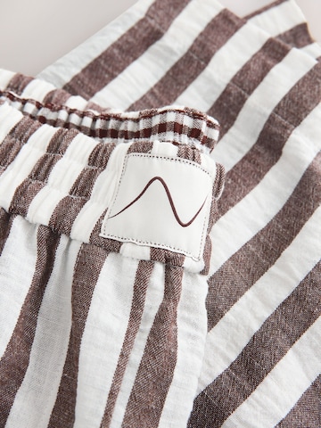 Next Wide leg Trousers in Brown