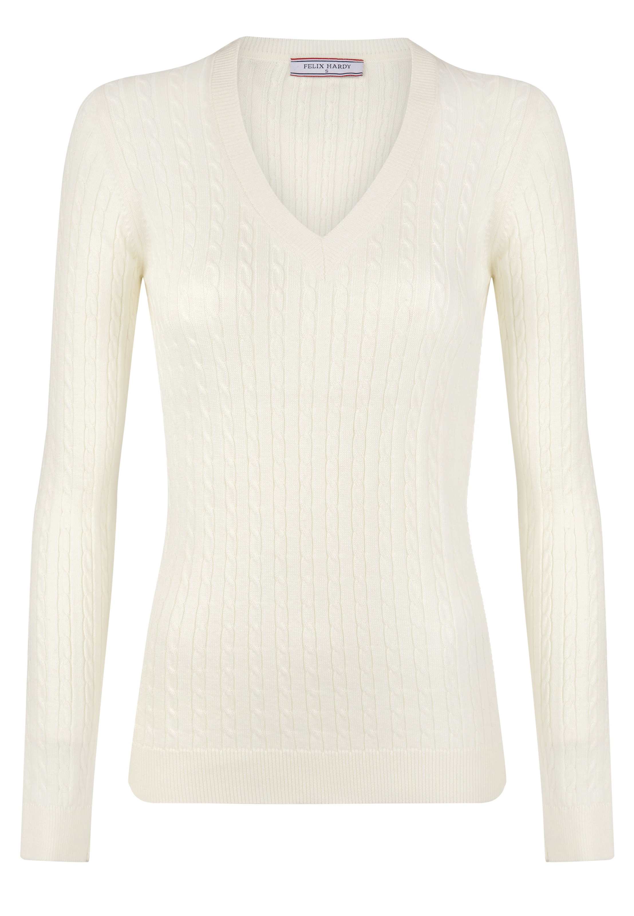 Felix Hardy Πουλόβερ σε λευκό: μπροστά