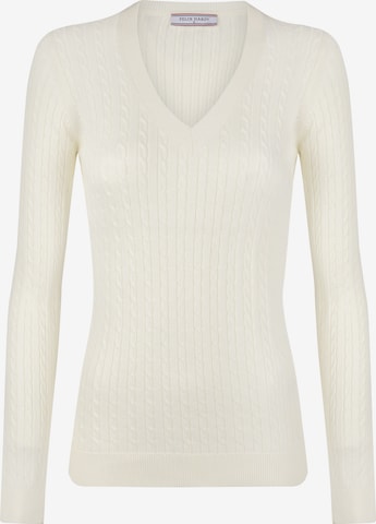 Felix Hardy Neulepaita värissä valkoinen: etupuoli