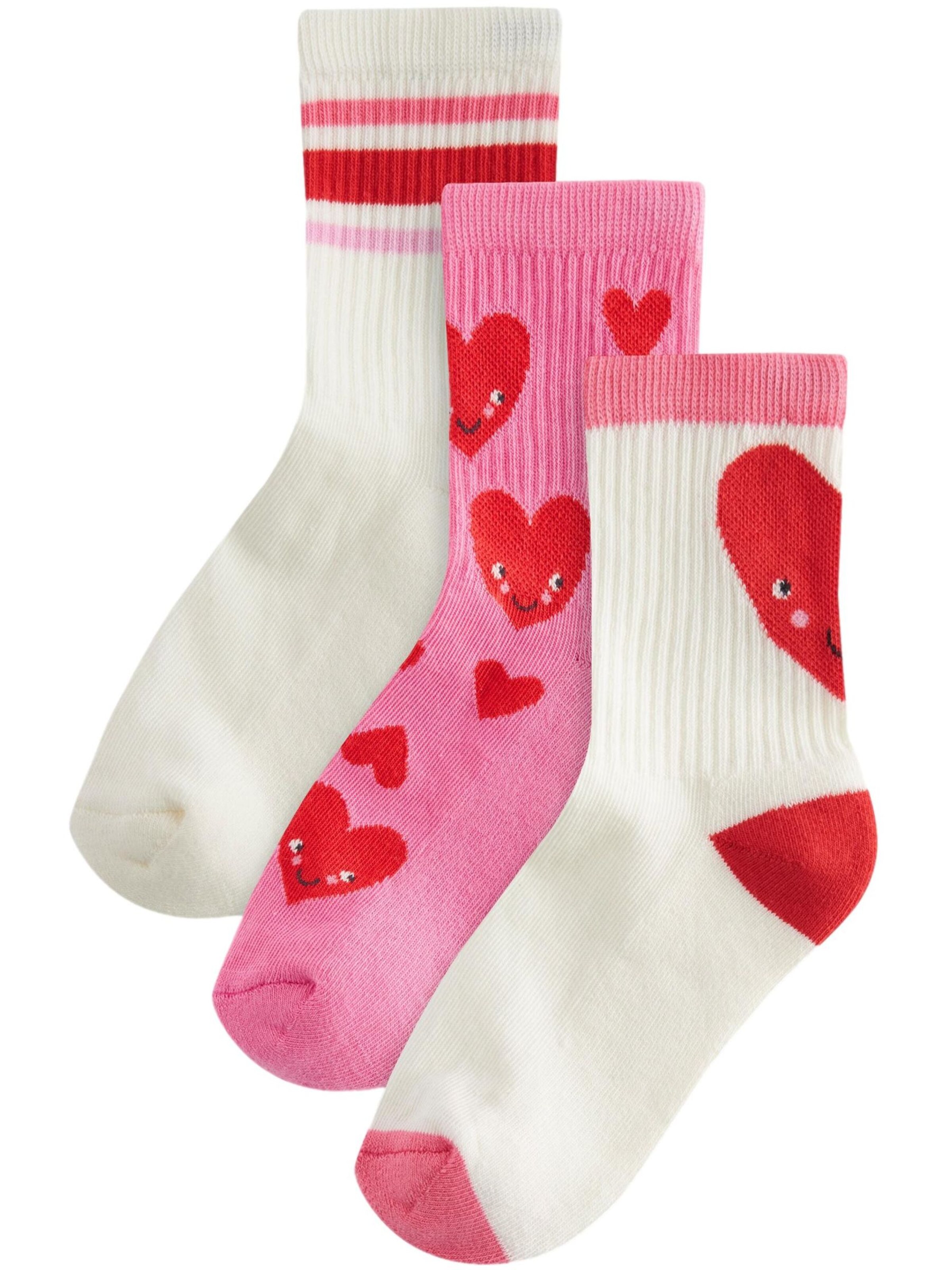 Chaussettes Next en rose : devant