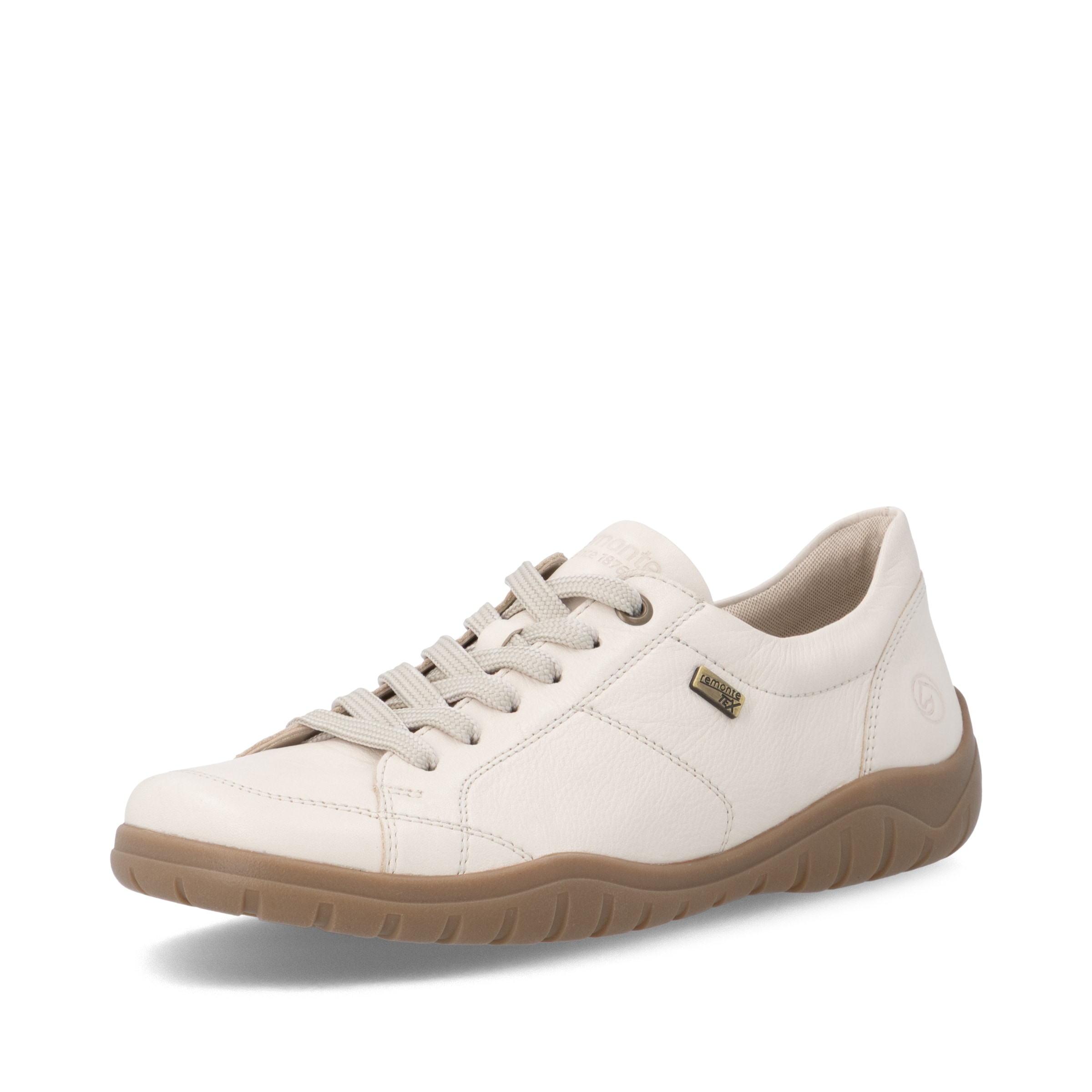 REMONTE Schnürschuh in Beige: Vorderseite
