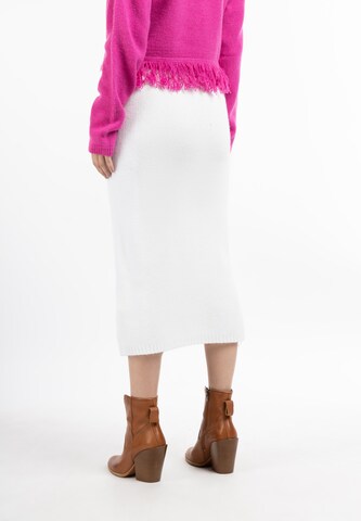 IZIA Skirt in White