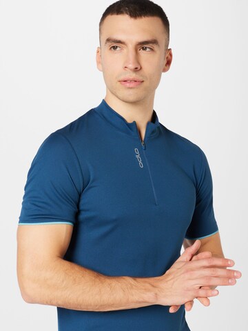 ODLO - Camisa funcionais 'Essential' em azul