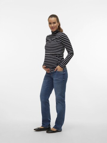 MAMALICIOUS Regular Jeans 'VELUA' in Blauw