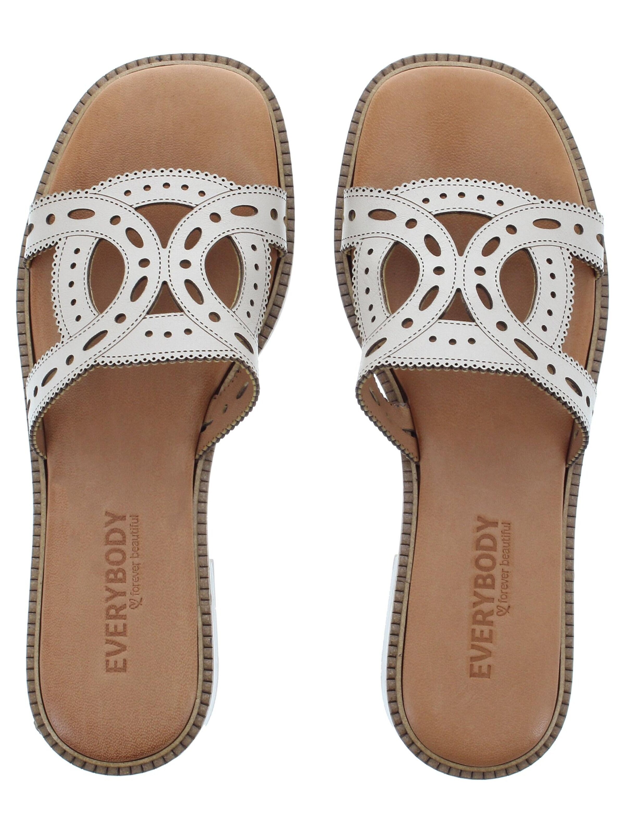 Everybody Sandals 'VIVIANA - Lasercut' in White