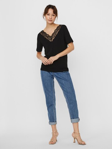 VERO MODA T-Shirt 'Ava' in Schwarz