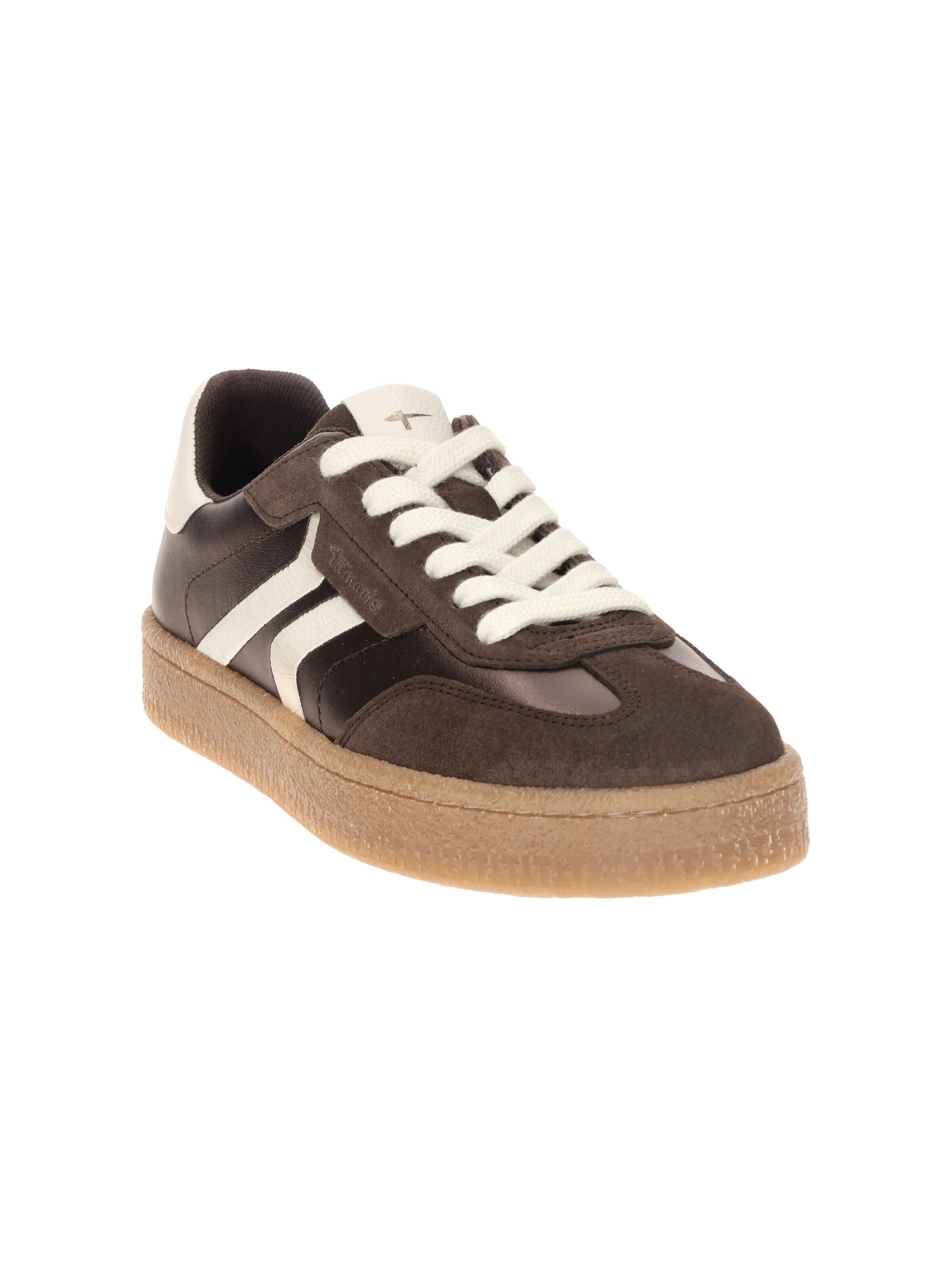 Tamaris Sneakers 'Tamaris Schuhe Sneaker braun metallic 23723' in Brown