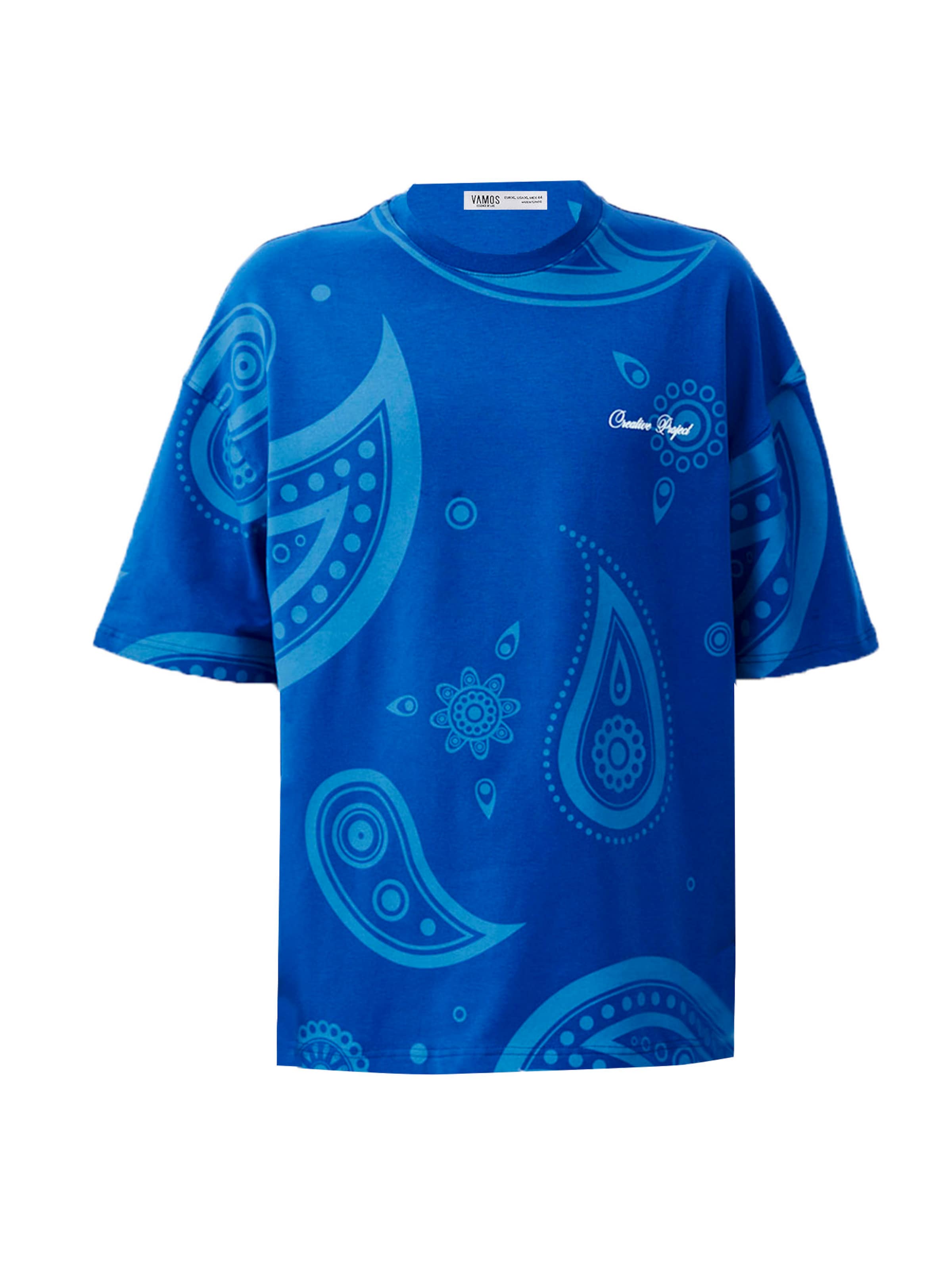VAMOS CLO Футболка в Синий: спереди