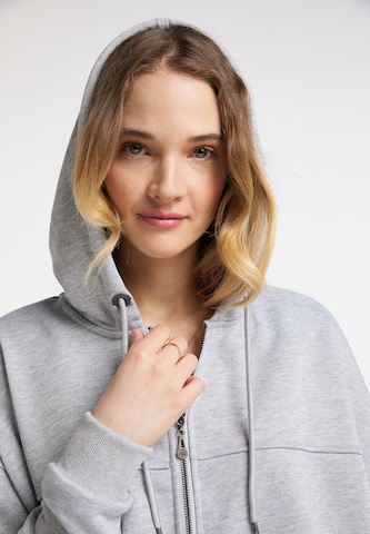 DreiMaster Vintage Zip-Up Hoodie in Grey