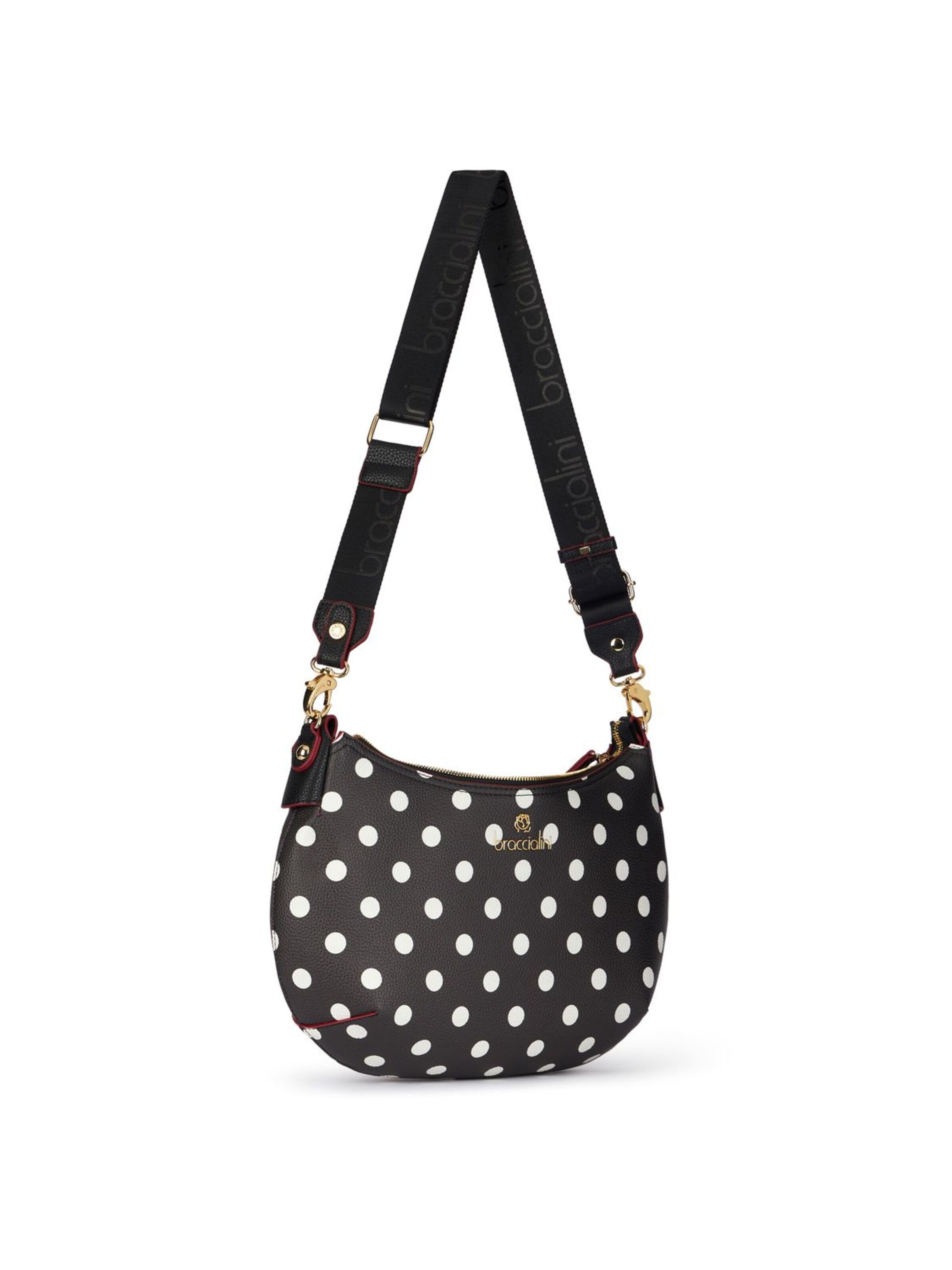 Borsa a spalla 'Beth Print' di Braccialini in colori misti