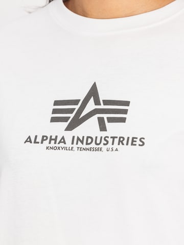 Maglietta di ALPHA INDUSTRIES in bianco