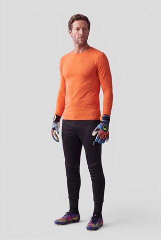 REUSCH Slimfit Sportbroek in Zwart