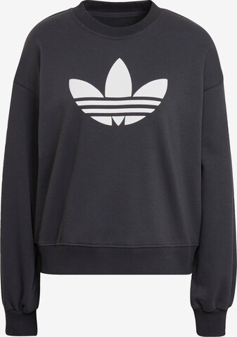 ADIDAS ORIGINALS Sweatshirt in Grey: front