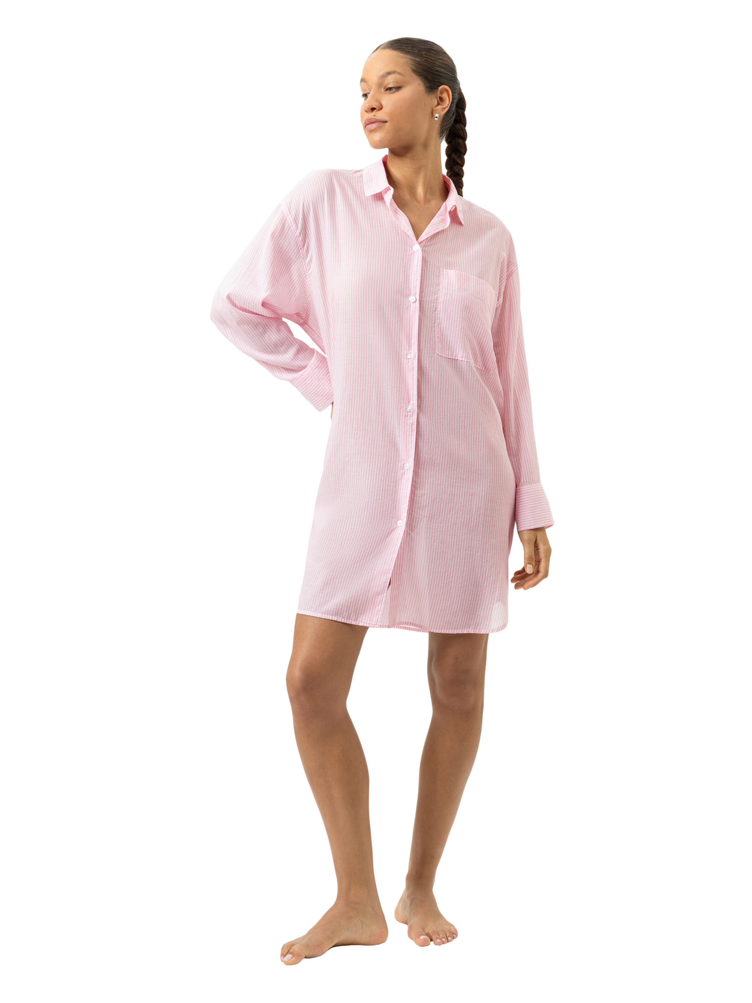 Chemise de nuit Mey en rose : devant
