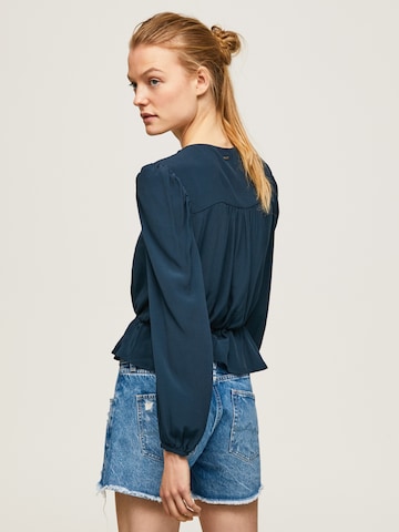 Pepe Jeans Bluse 'EDITA' in Blau