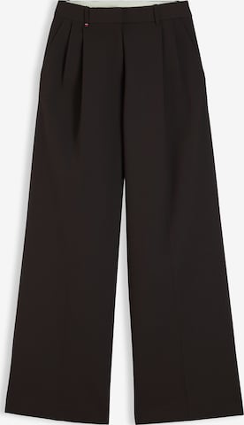 Pantaloni cutați de la TOMMY HILFIGER pe maro: față