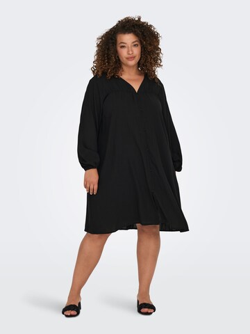 ONLY Carmakoma Dress in Black: front